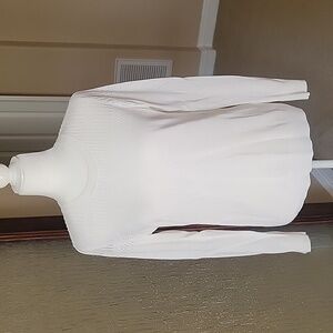 Nearly white sweater